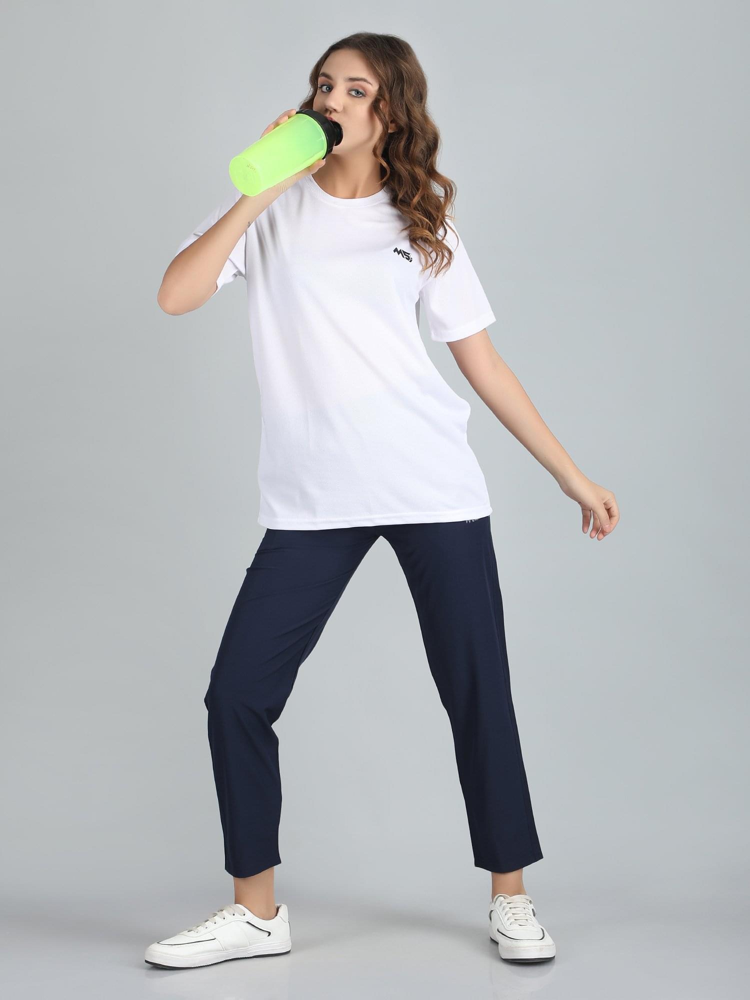 Sports MS Women's Athletic Track Pants-Blue - Image 2