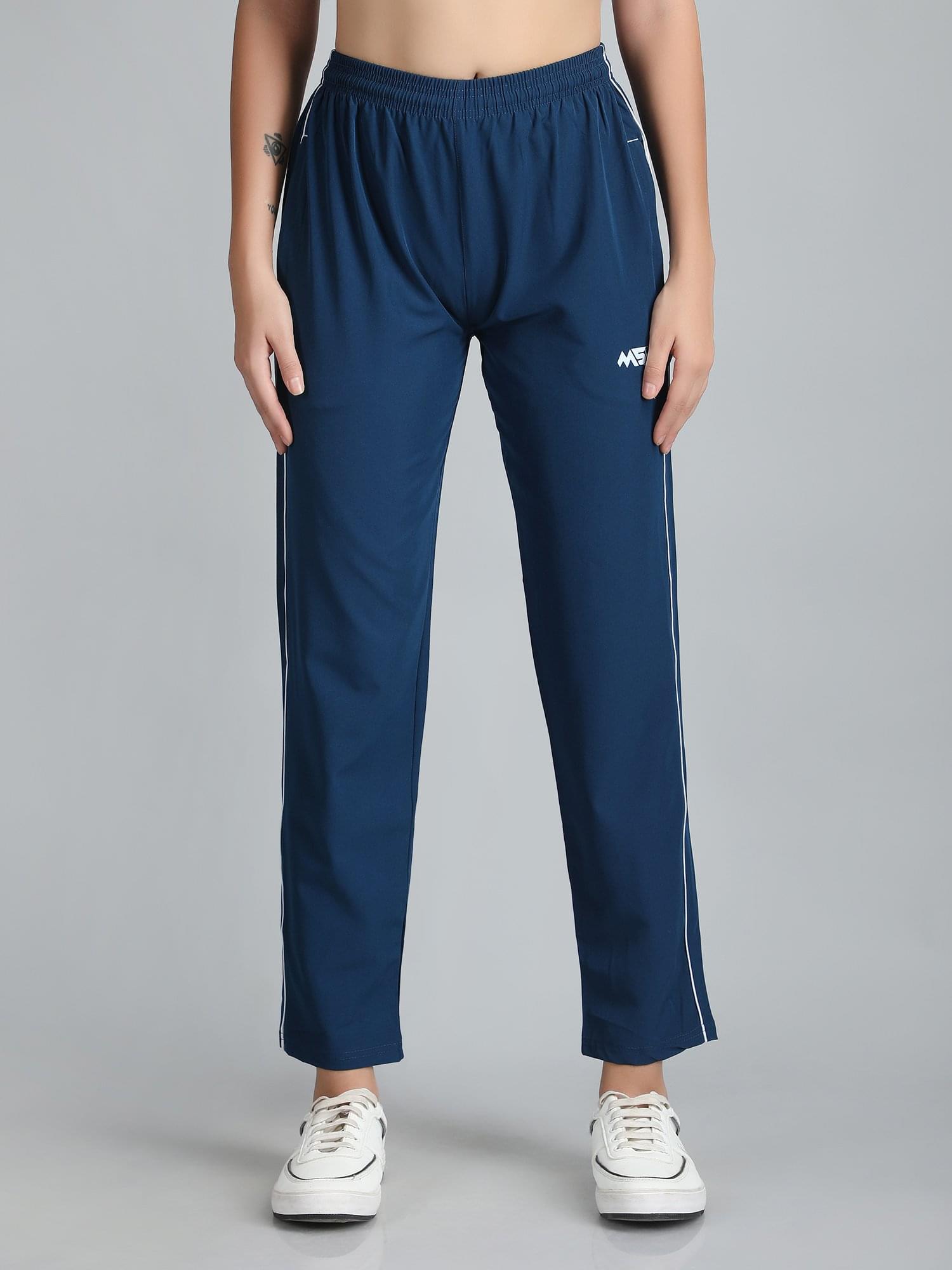 Sports MS Women's Athletic Track Pants-Blue