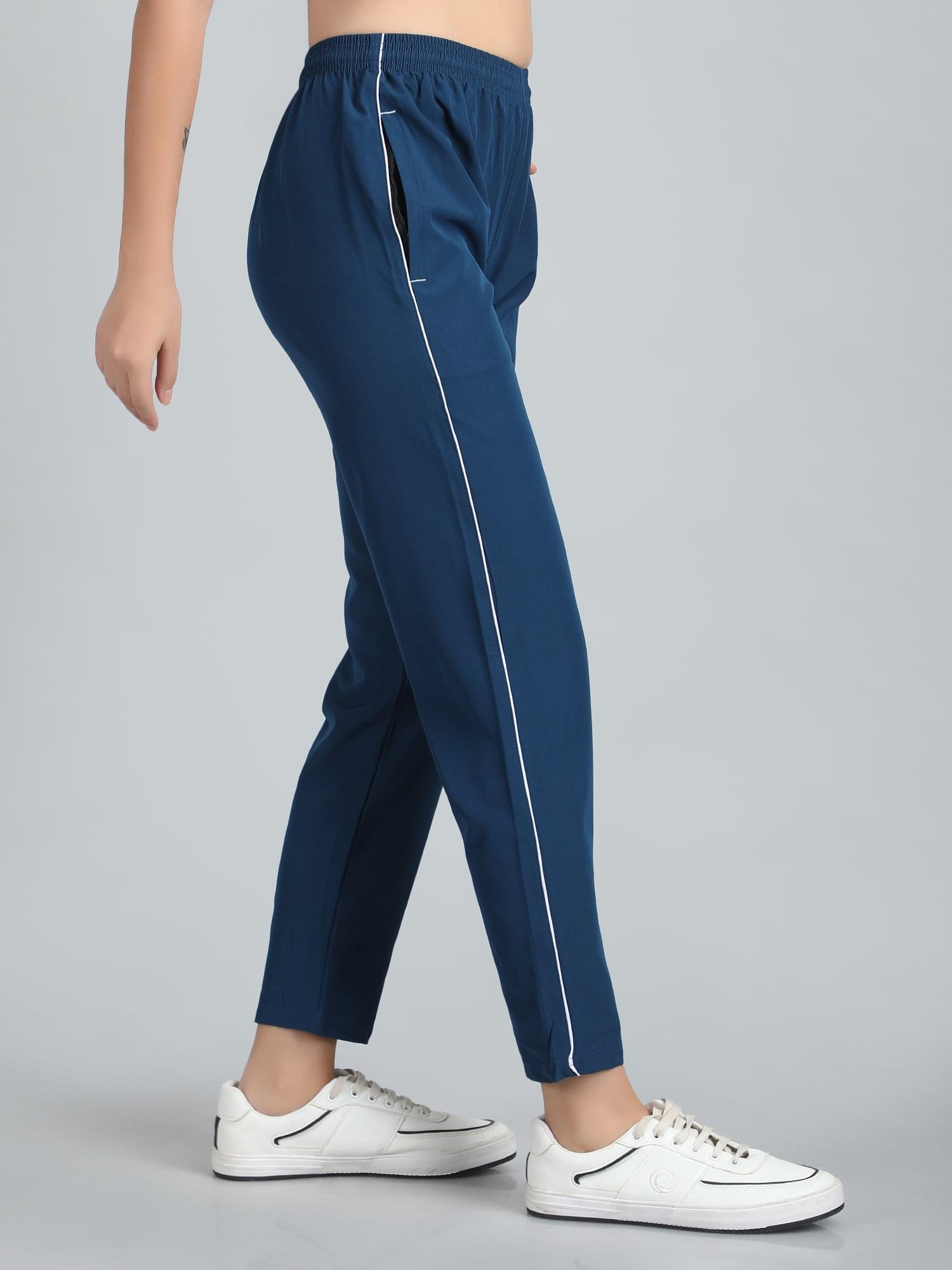 Sports MS Women's Athletic Track Pants-Blue - Image 2