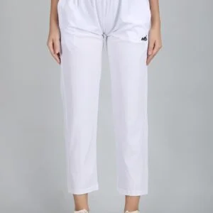 Sports MS Women's Athletic Track Pants-White