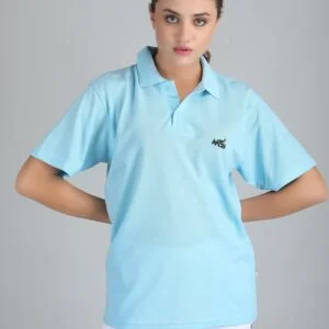 Women's Polo T-Shirt– Sky Blue | Sports MS